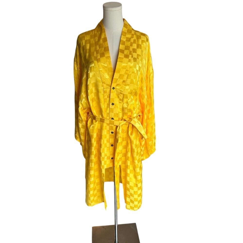Free People x Jen’s Pirate Booty - Breeze Court Duster Kimono Dress Sz M/L - Picture 3 of 8